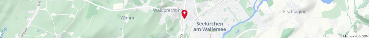 Kartendarstellung des Standorts für Iris-Apotheke in 5201 Seekirchen